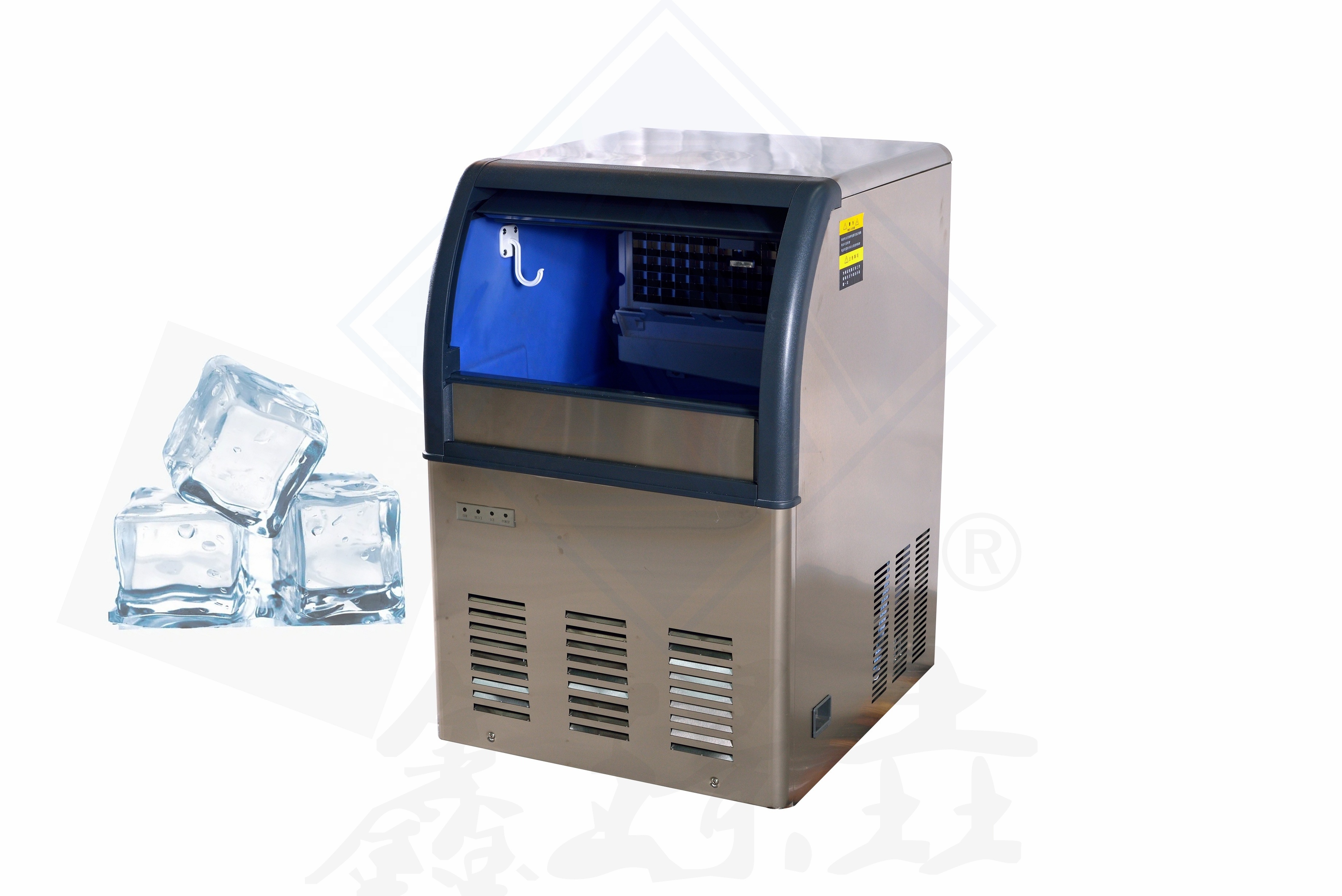 Commercial cube ice machine industrial crystal ice cube maker making machine