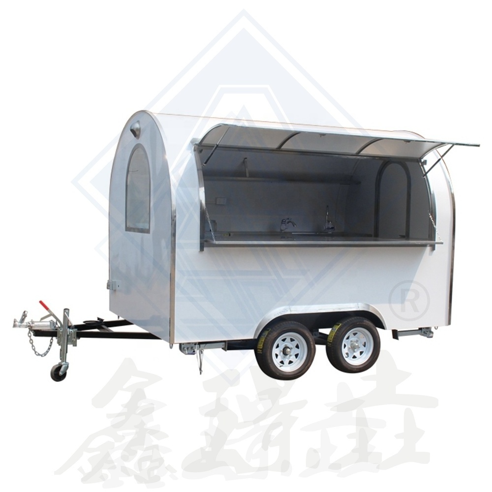 Electric bike for food delivery business mobile fast food trailer trucks snack