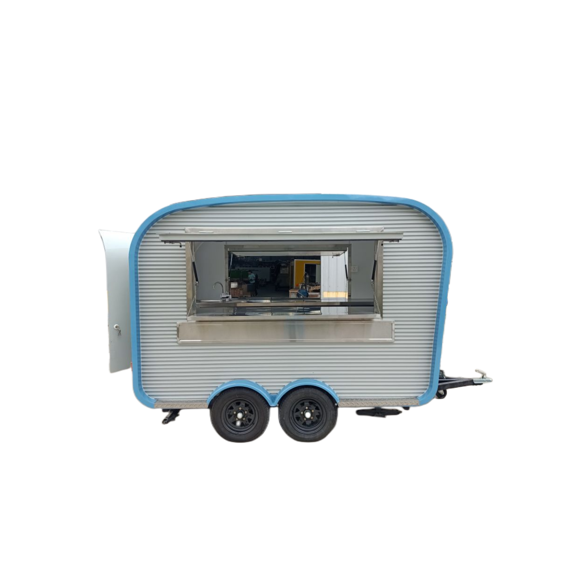 Juice Milk Tea Cart Hot Food Trailer Mobile Food Trucks Trailer