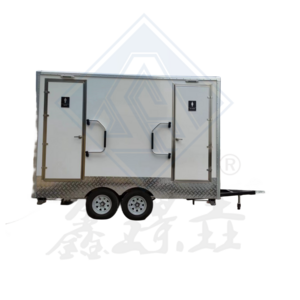 Movable Public Street Toilet Portable Mobile Toilet Trailer For Sale