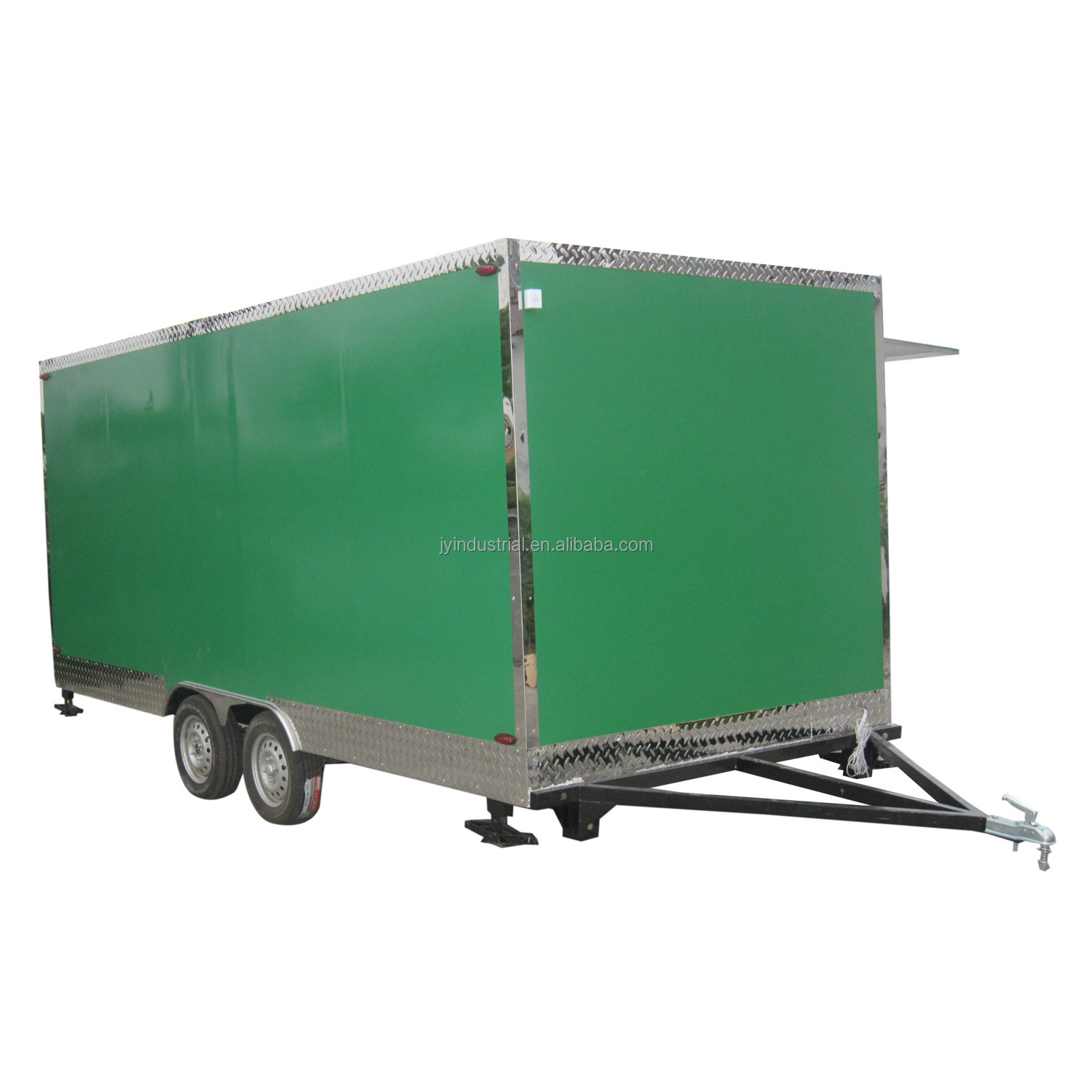 Best selling outdoor mobile trailer fast food caravan for sale