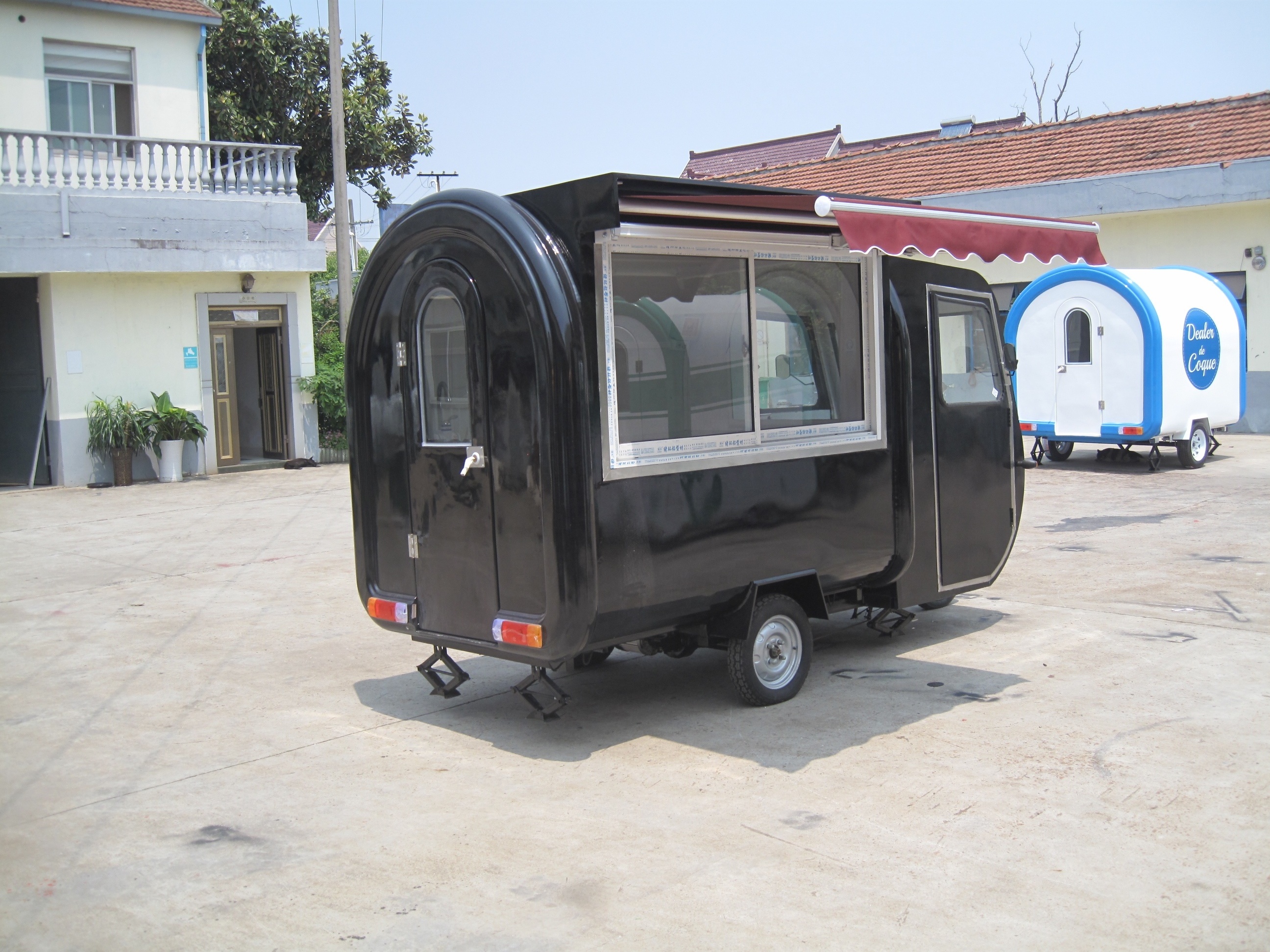 Electric motorcycle gasoline food trailer food truck/ trailer moto