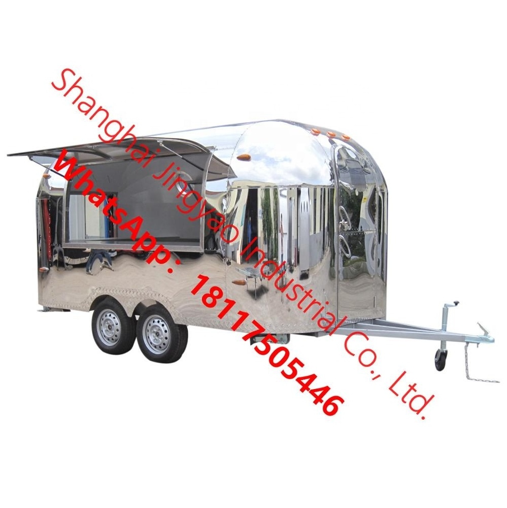 jy-FR220I Shanghai jy small scale production line commercial scooter gasoline food trucks grill truck outdoor food cart