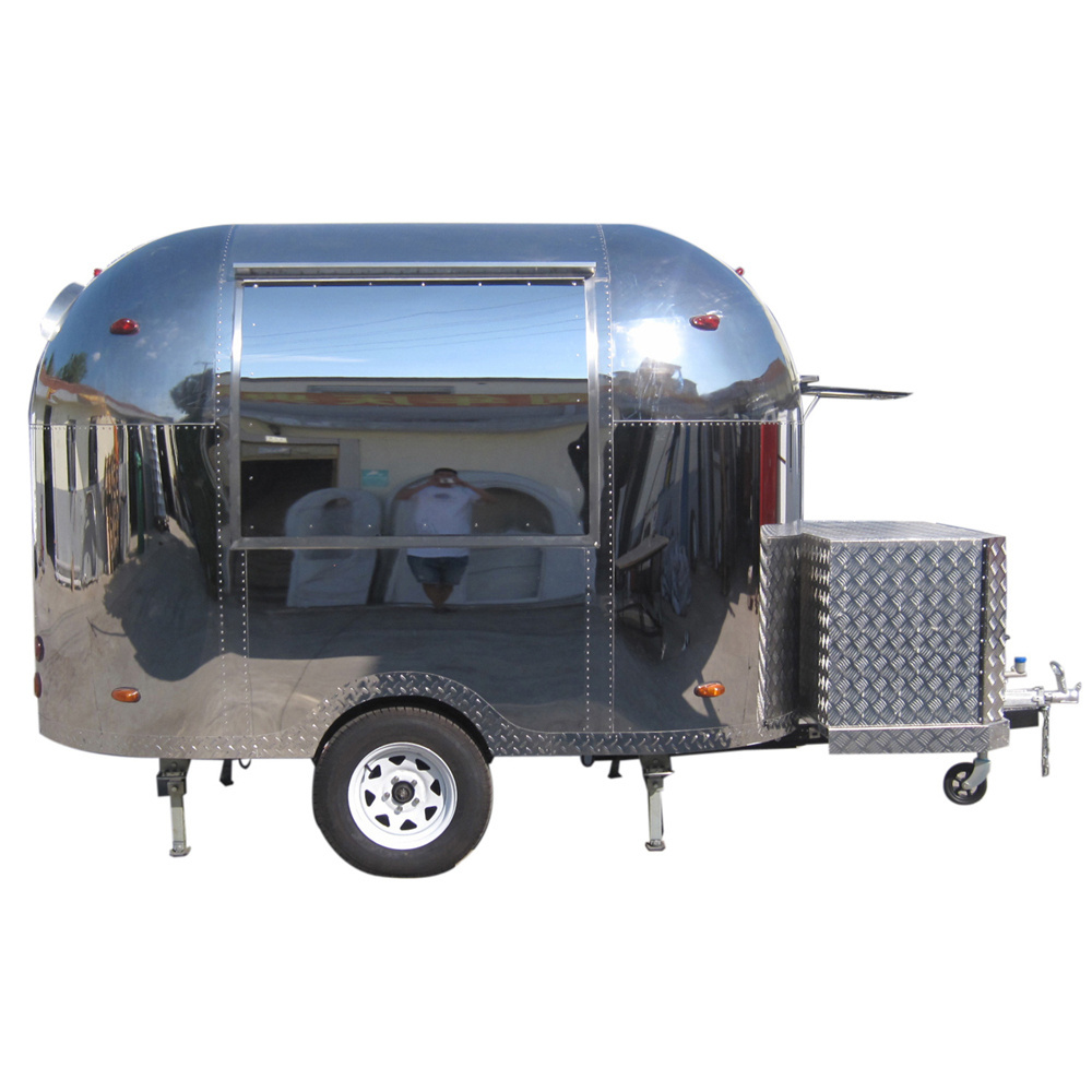 Commercial Airstream Food Truck Mobile Canteen Trucks For Sale  Mobile Food Trailer Vintage