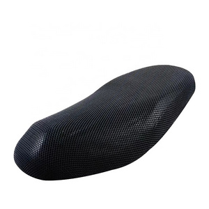 Best seller Classic black cellular motorcycle seat cover Sun protection insulation breathable seat covers