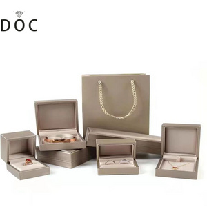 DOC Cheap Custom Logo Box Ring Necklace Pendant Jewelry Set Gift Packaging Box