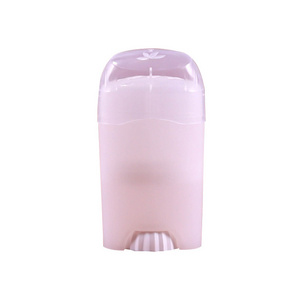 Cheap Customizable 50ml 80ml PP Deodorant Stick Container, Portable Empty Flat Deodorant Stick