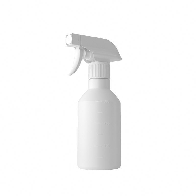 Empty Plastic Spray Bottles For Cleaning Solutions 16 Oz Heavy Duty With White Pump Head Sprayer Stream For Chemical Water