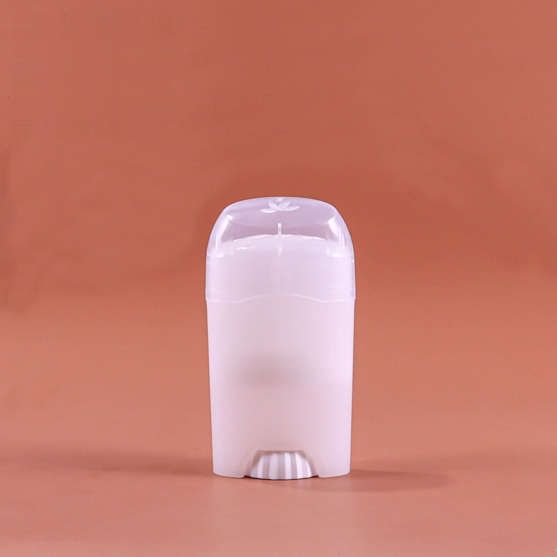 Cheap Customizable 50ml 80ml PP Deodorant Stick Container, Portable Empty Flat Deodorant Stick