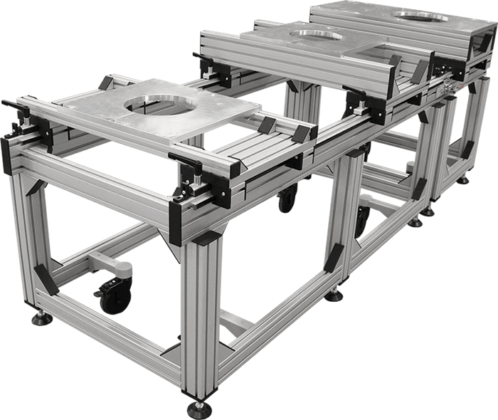 User-defined aluminum profile worktable 3030 aluminium extrusion T slot profiles assembly work table