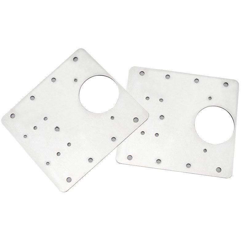 Door Hinge Repair Plate Easy Installation Stainless Steel hinge repair kit for kitchen  Cabinet