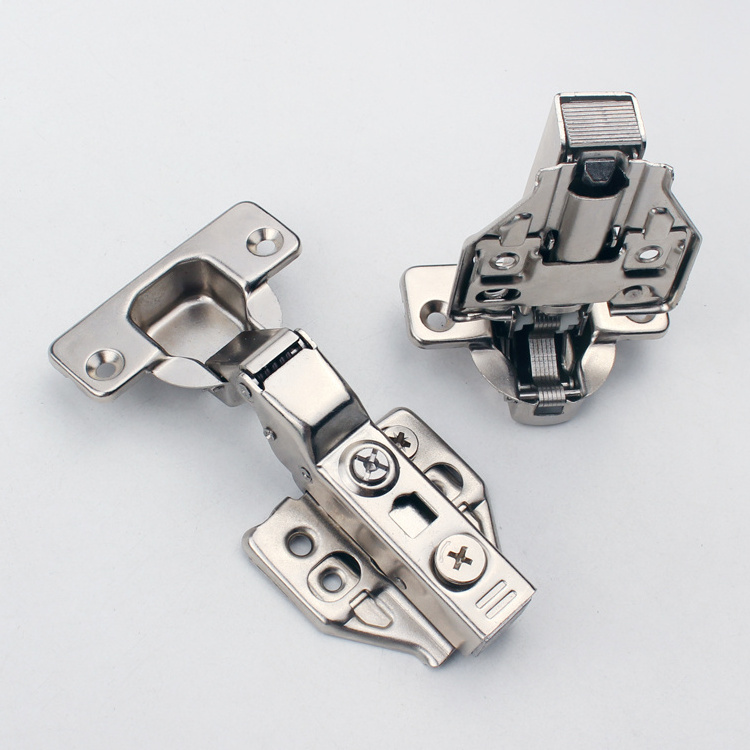 Soft close concealed cabinet furniture hinge Easy install cabinet 3D adjustable hydraulic hinge clip