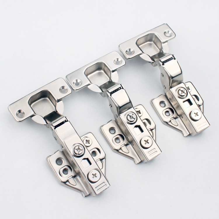 Soft close concealed cabinet furniture hinge Easy install cabinet 3D adjustable hydraulic hinge clip