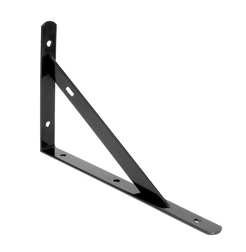 Wall Mount Floating Shelves Supports Brackets Heavy Duty Triangle Shelf 90 Degree Metal Shelf Bracket