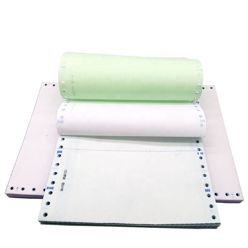 CB CFB CF 3-Ply NCR Computer Form Paper/ 2 Ply Continuous  Printing Paper/4 ply  Carbon-less Paper