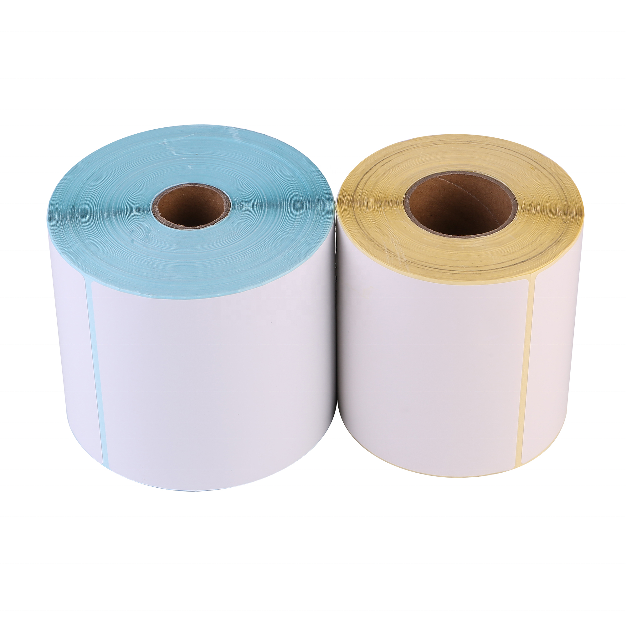 factory fast delivery thermal paper sticker rolls bpa free 100*100 a6 waybill sticker thermal paper for America