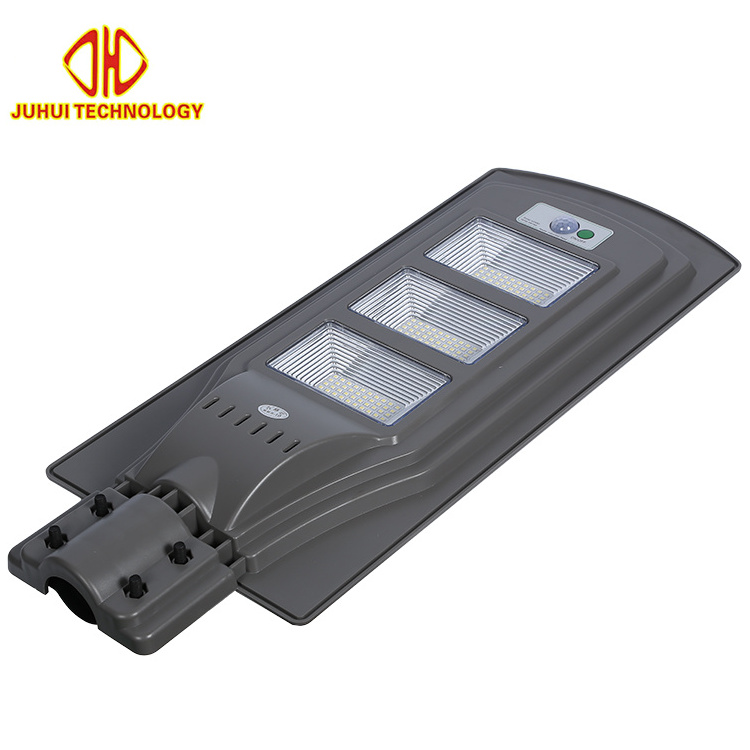 Energy saving IP65 Bridgelux Aluminum 20 40 60 watt all in one solar Street lamp