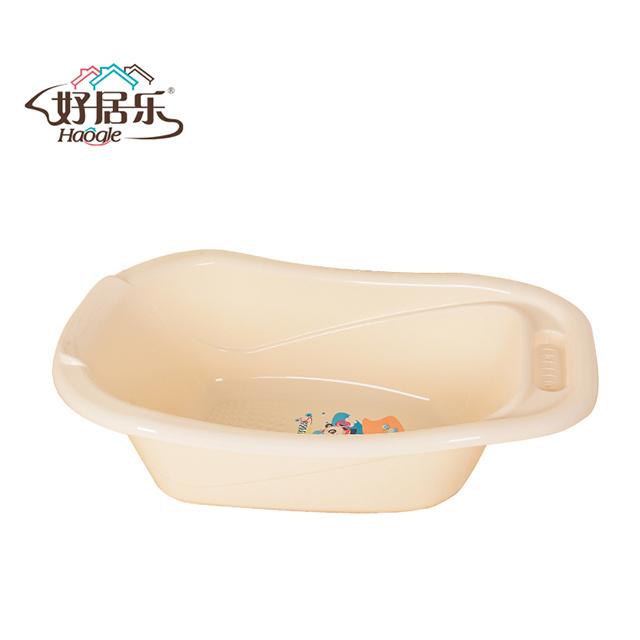 2024 New High Quality PP Bathroom Plastic Free Standing Baby Set Shower Soaking Portable Single Freestanding Mini Bath Tub