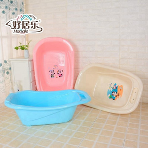 New Design Free Standing Portable Small Kids Showers Washing PP Plastic Baby Bath Room Soaking Single Mini Bath Tub