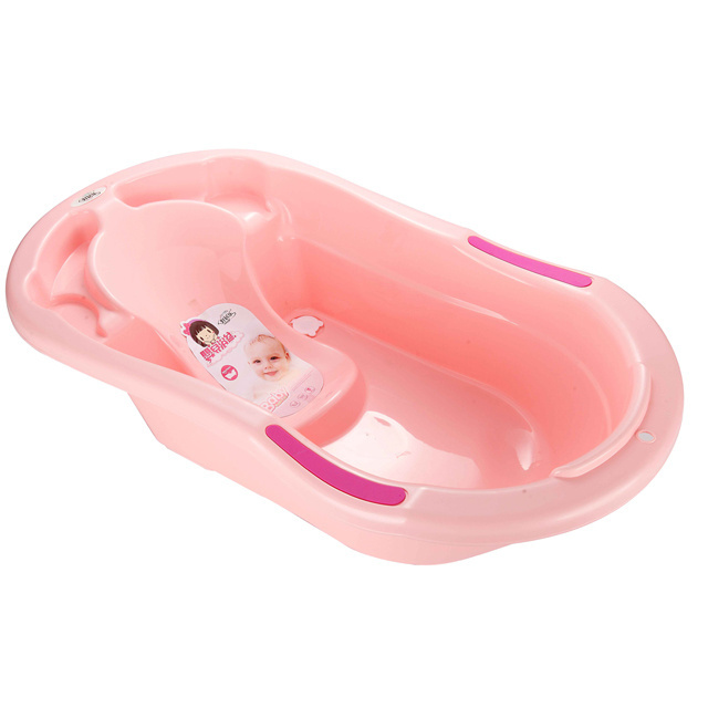 Washing Bathroom Free Standing Soaking Portable Single Mini New Style Plastic Baby Spa Bathtub with Special Bath Seat