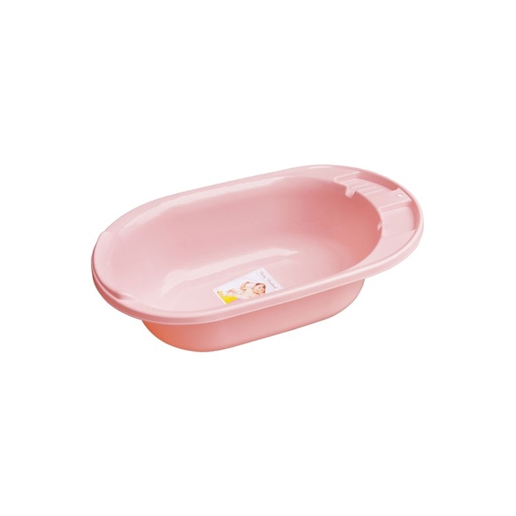 High Quality Portable Freestanding Mini Comfortable Baby Basin Large Oval Plastic Bath Tub