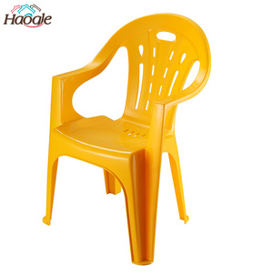 Colorful dining chair furniture outdoor garden plastic PP chair banquet beach chair