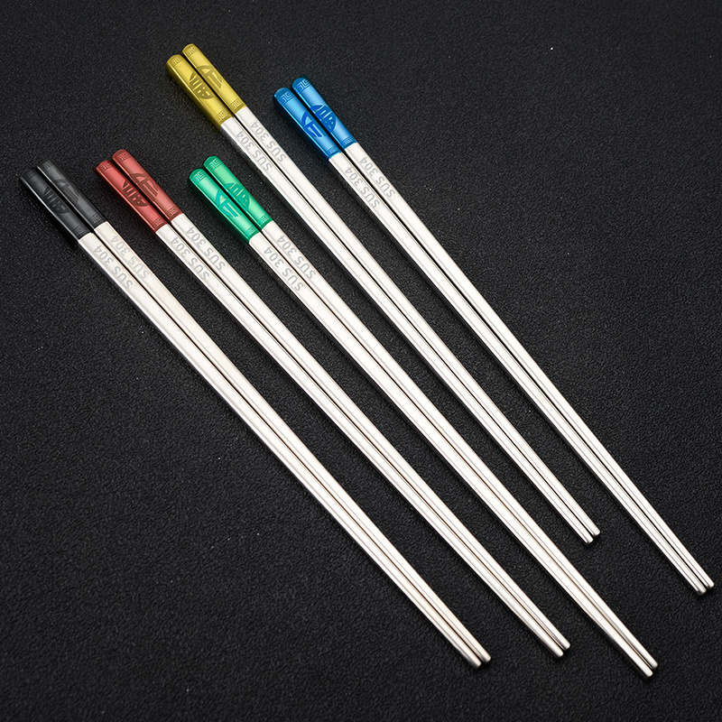 non slip chinese chopsticks stainless steel  rest 	 personalized chopsticks