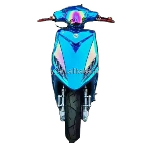 Motorcycle  film coated by Vacuum coating machine