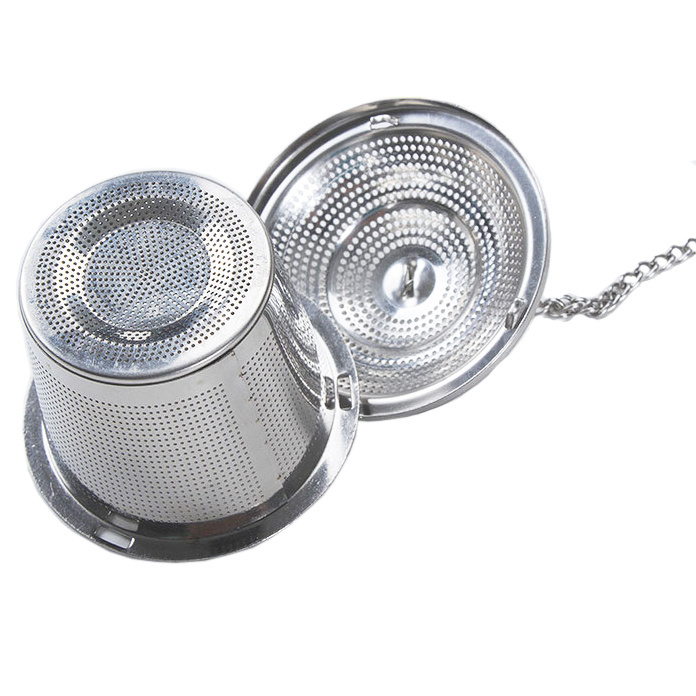 Factory Wholesale Hot Sale Ball Tea Infuser Tea Strainer Stainless Durable SS304 Tea Infuser