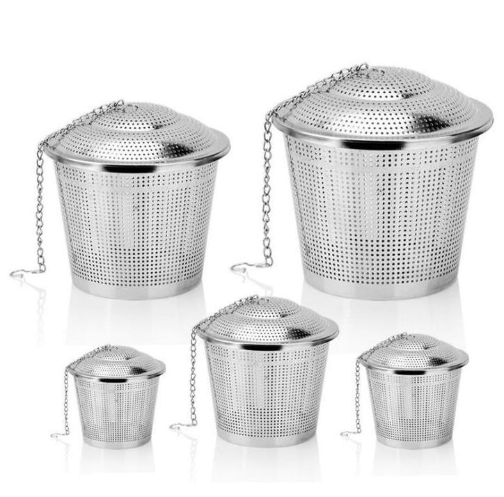 Factory Wholesale Hot Sale Ball Tea Infuser Tea Strainer Stainless Durable SS304 Tea Infuser