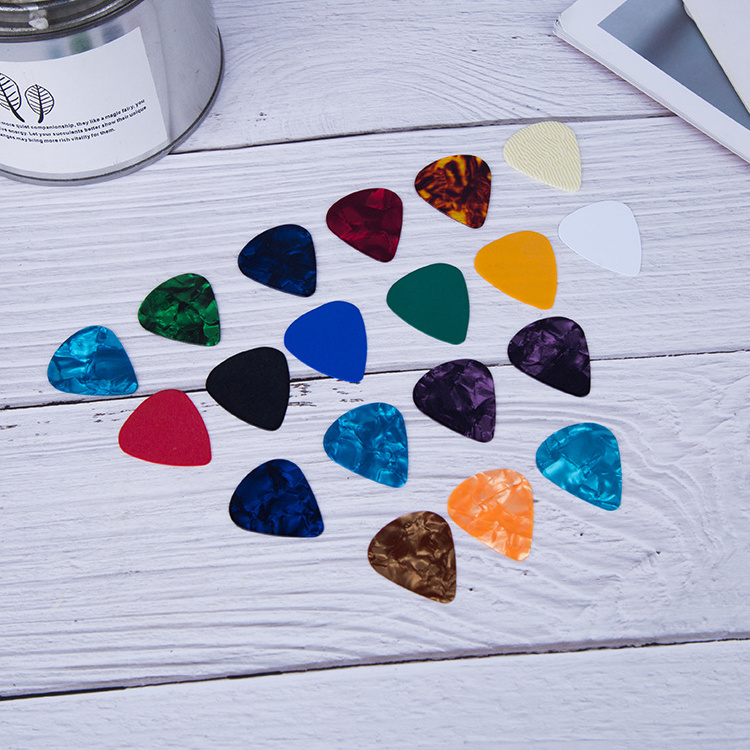 Wholesales Celluloid Guitar  Pick  0.46mm/0.71mm/0.96mm Bass Electric Acoustic Guitars Picks