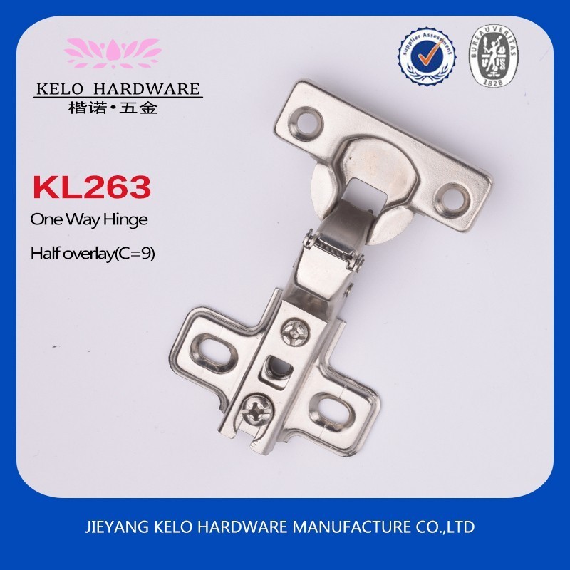 Furniture Hinge 26mm Cup Hidden Cabinet Slide On One Way Cabinet Door Hinges Mini Cabinet Hinge