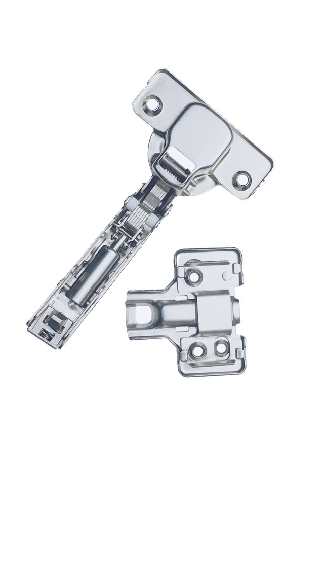 3D adjustment hydraulic hinges One Way Clip on Furniture Door Hinge Steel Modern Cabinet  hinge