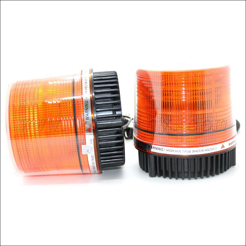 Magnetic mount led rotary warning beacon light for truck car