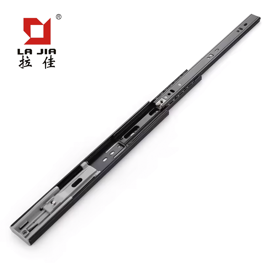 Jieyang La Jia Hardware Furniture 27mm Width Good Quality Normal Iron Cheap Drawer slides