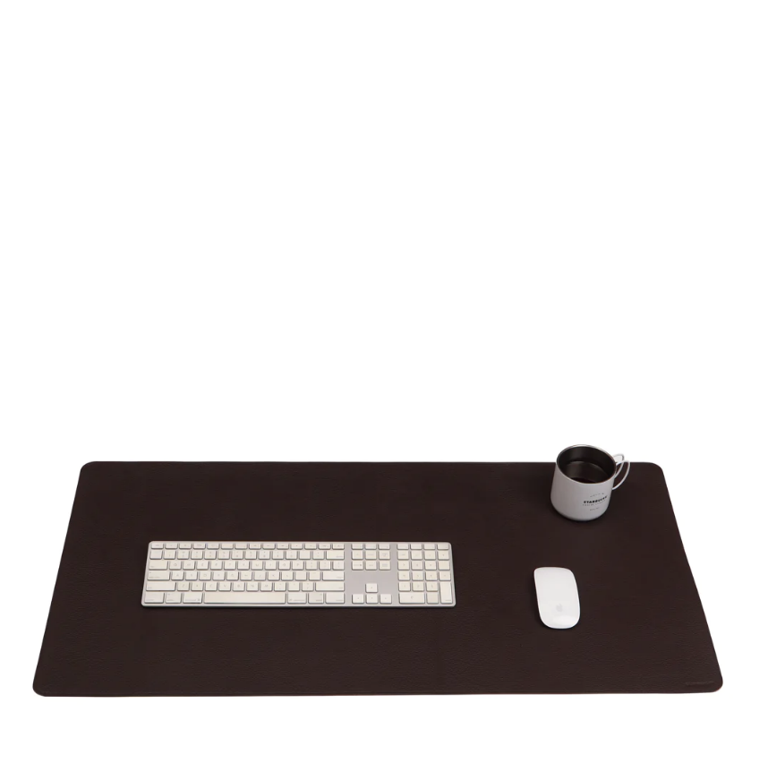 Anti slip laptop mouse pad green office desktop computer protector genuine leather desk mat pad