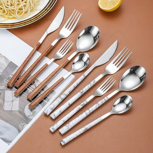 Promotion Price Kitchen Chef Damascus Steak Knife and Knives & Accessories Spoon Fork Chopsticks and Party Tableware Set