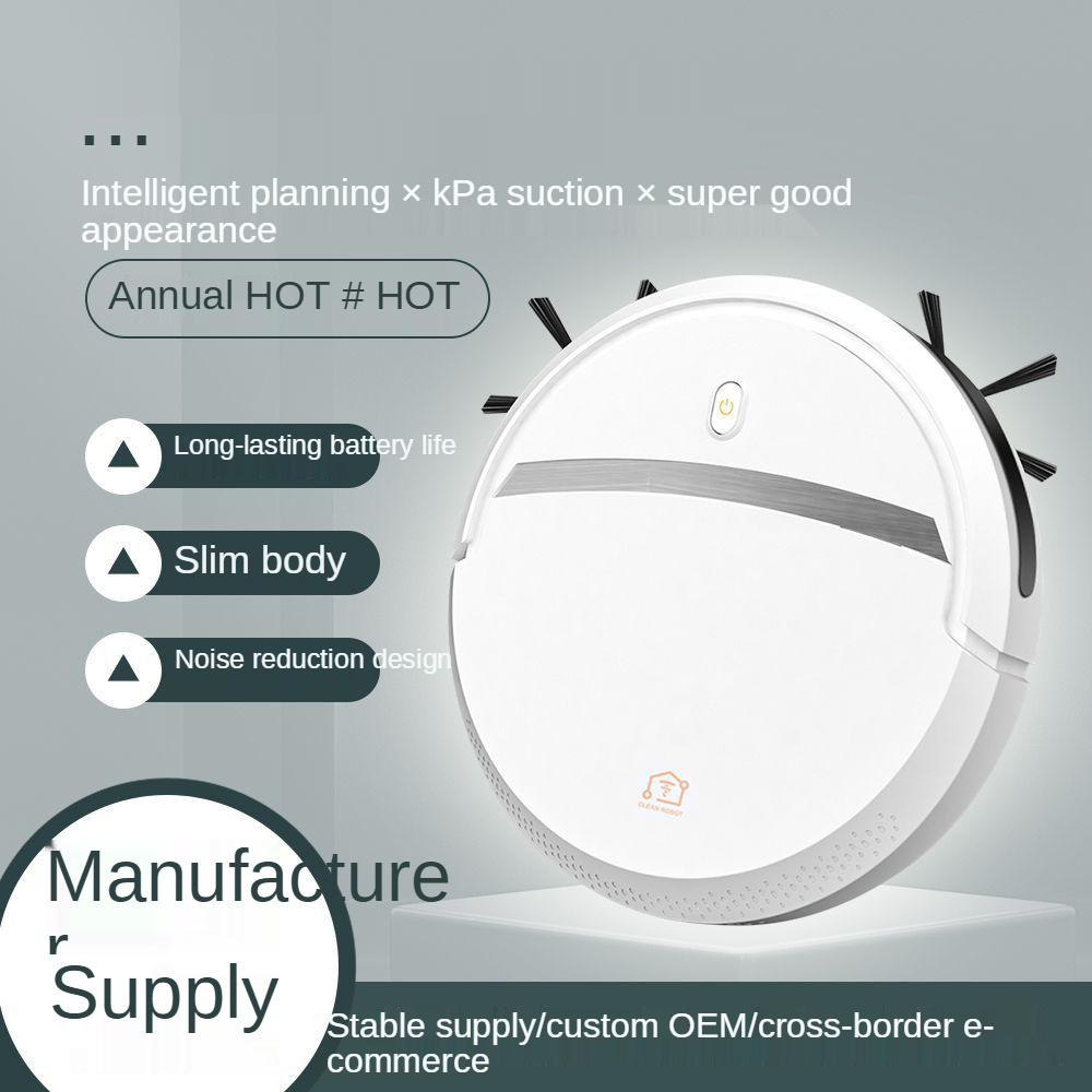 Intelligent robot vacuum lazy automatic sweeper mopping machine, household cleaning machine, three-in-one vacuum cleaner