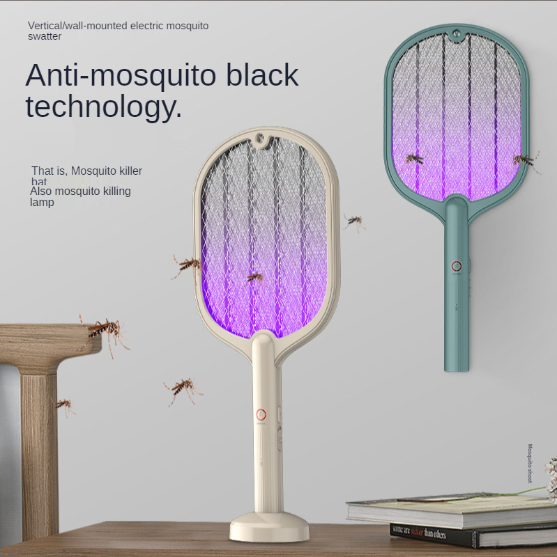 New Home appliance Battery Rechargeable electronic Mosquito Killer Bat Swatter for Summer Anti Mosquito