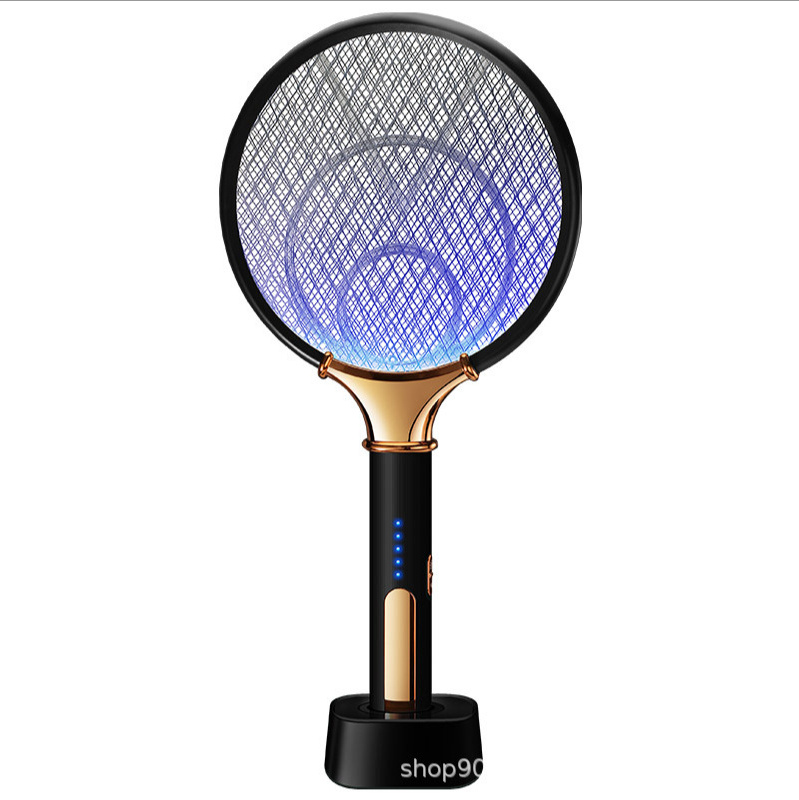 2021 Electric Moth Fly Insect trap Killer  2 in 1 Foldable Electric Mosquito racket Mosquito Killer Swatter Trap Lamp