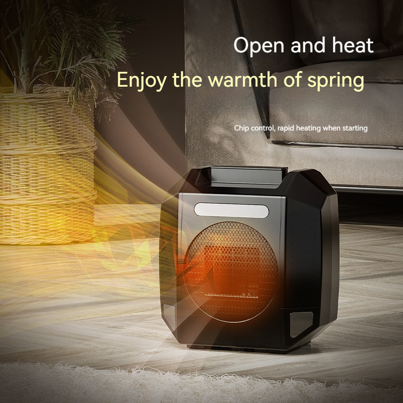 2024 New Bedroom Fireplace Heater Overheat Protection Ceramic PTC Electric Fan Heater Mini Room Air Fan Heater