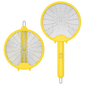 Wholesale household trapping light insect pest anit mosquito bat electric mosquito swatter killer mosquito racket for home