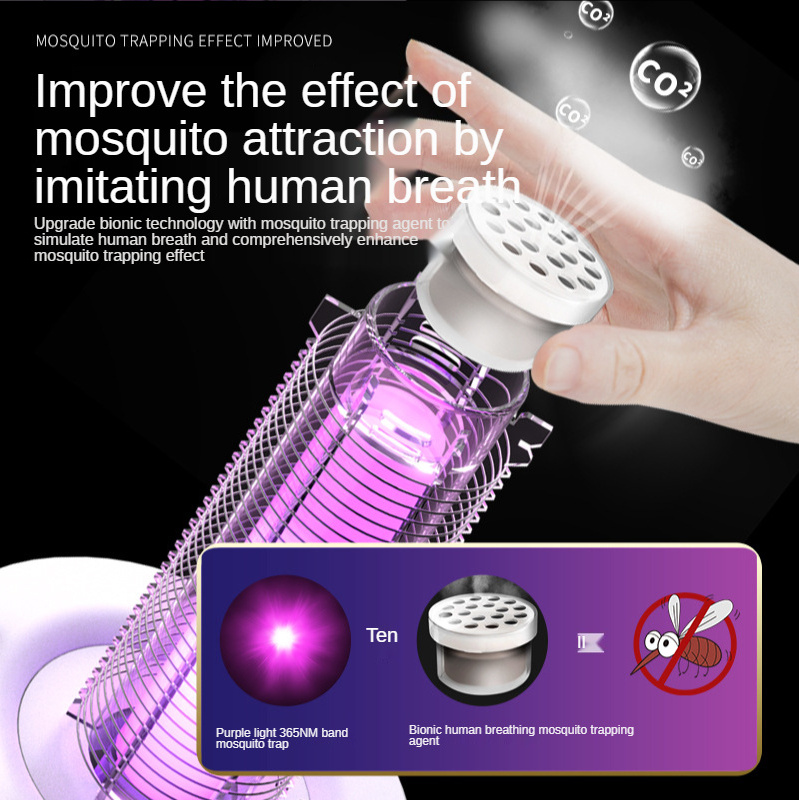 NEW pest control  Portable Mosquito Killer Trap Lamp Outdoor Rechargeable Night Light Mosquito Killer lamp Fly Bug Zapper indoor