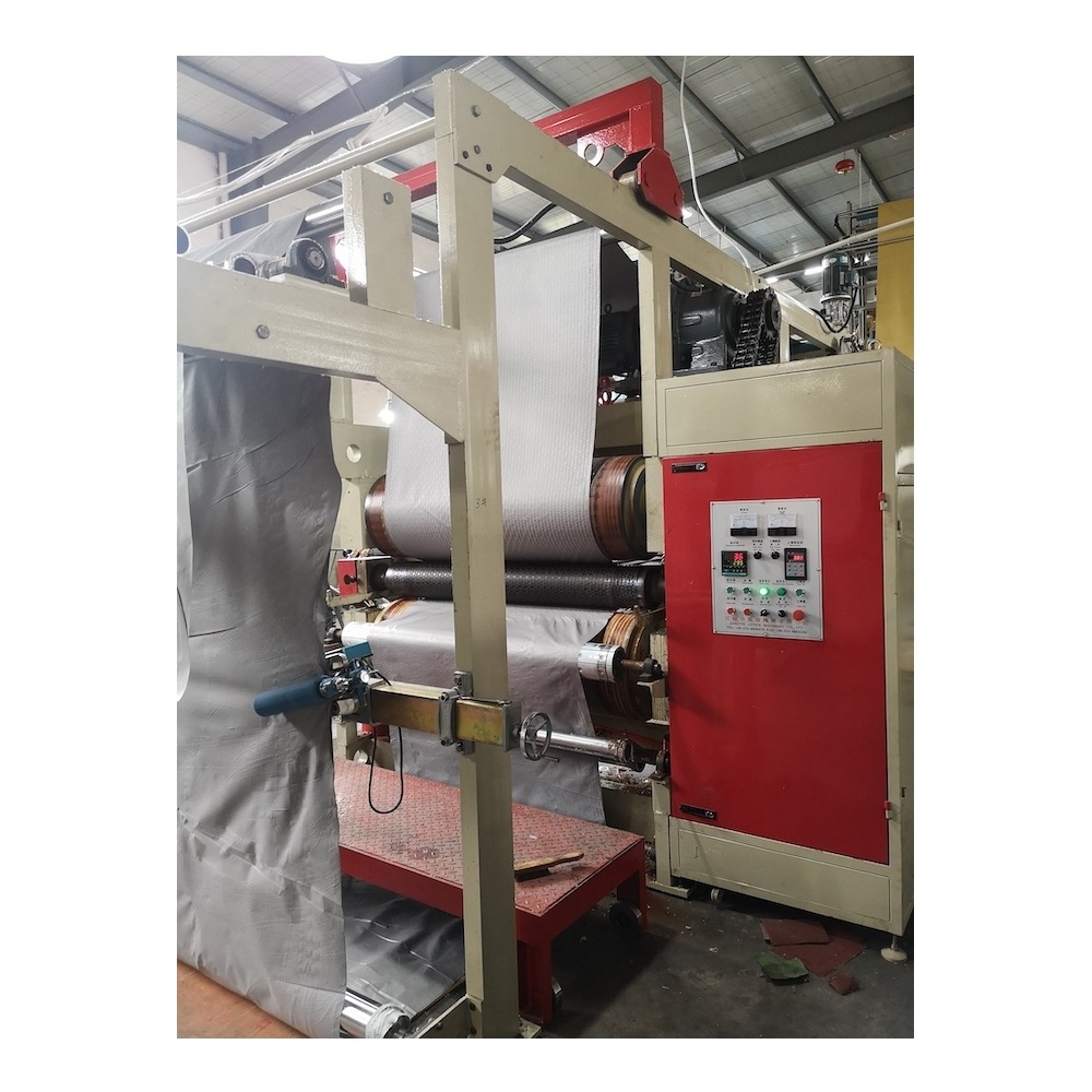 rubber calender machine for textile fabric conveyor belt