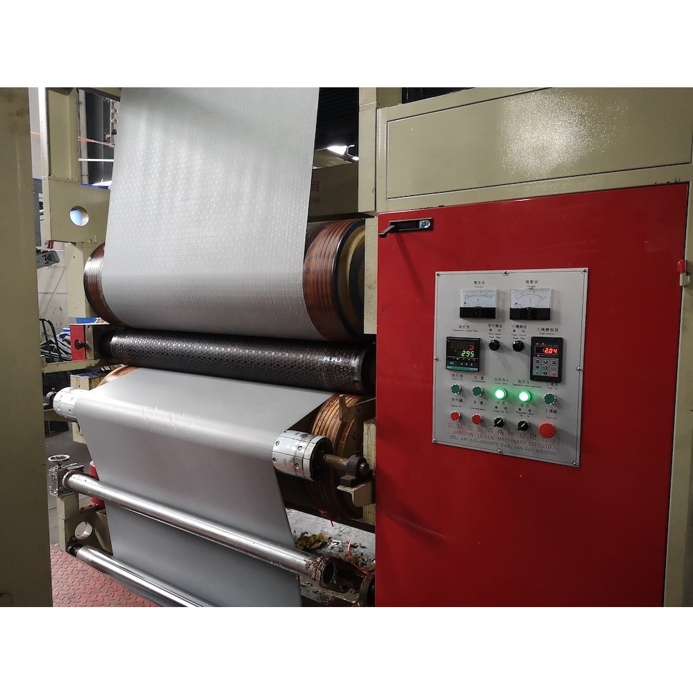 rubber calender machine for textile fabric conveyor belt