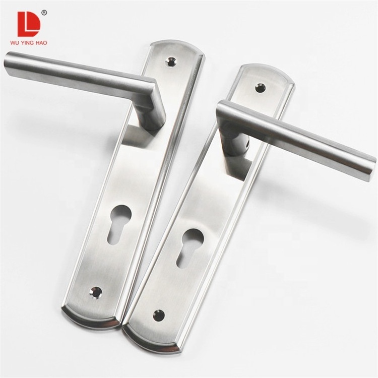 WUYINGHAO Hot sale stainless steel plates handle door locks