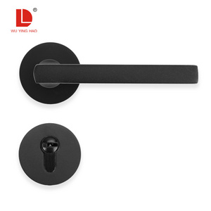 WUYINGHAO New Arrivals Internal Alumina Privacy Wooden Door Level Handle Lock