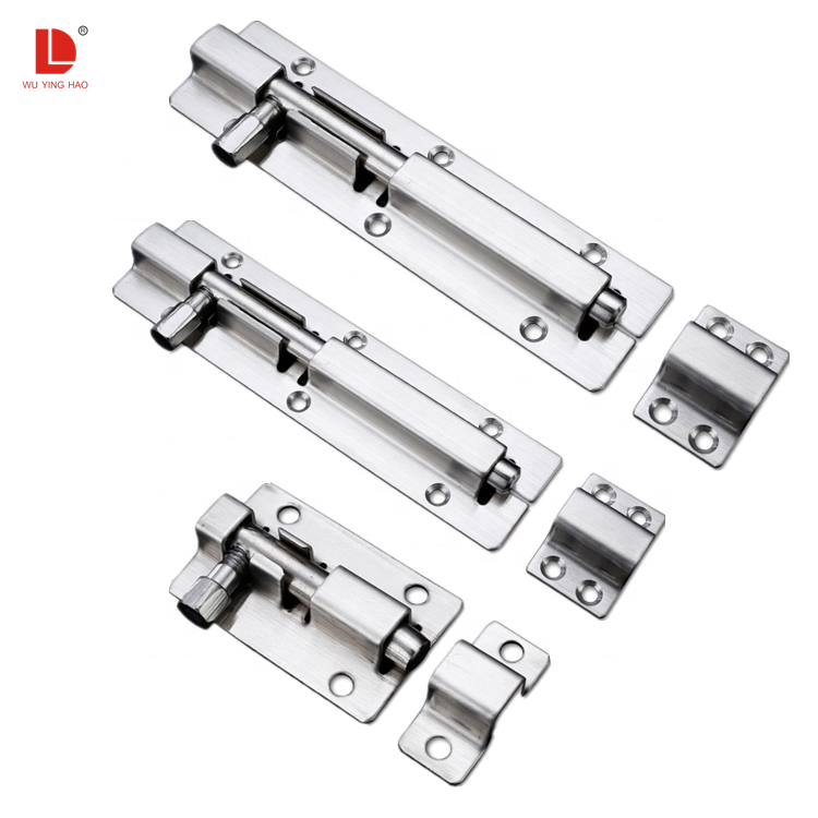 WUYINGHAO big size stainless steel tower bolt for door high quality tower bolt