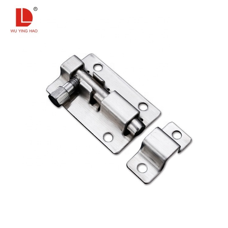 WUYINGHAO lideli High quality stainless steel barrel tower bolt door latch lock gate latch