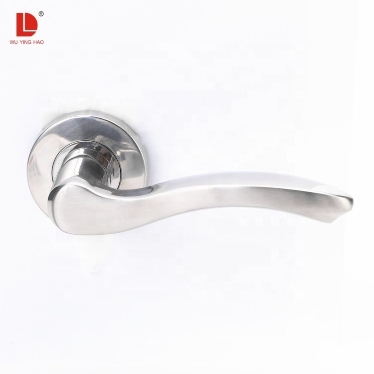 WUYINGHAO Stainless steel door lever lock design door handle for security door lock